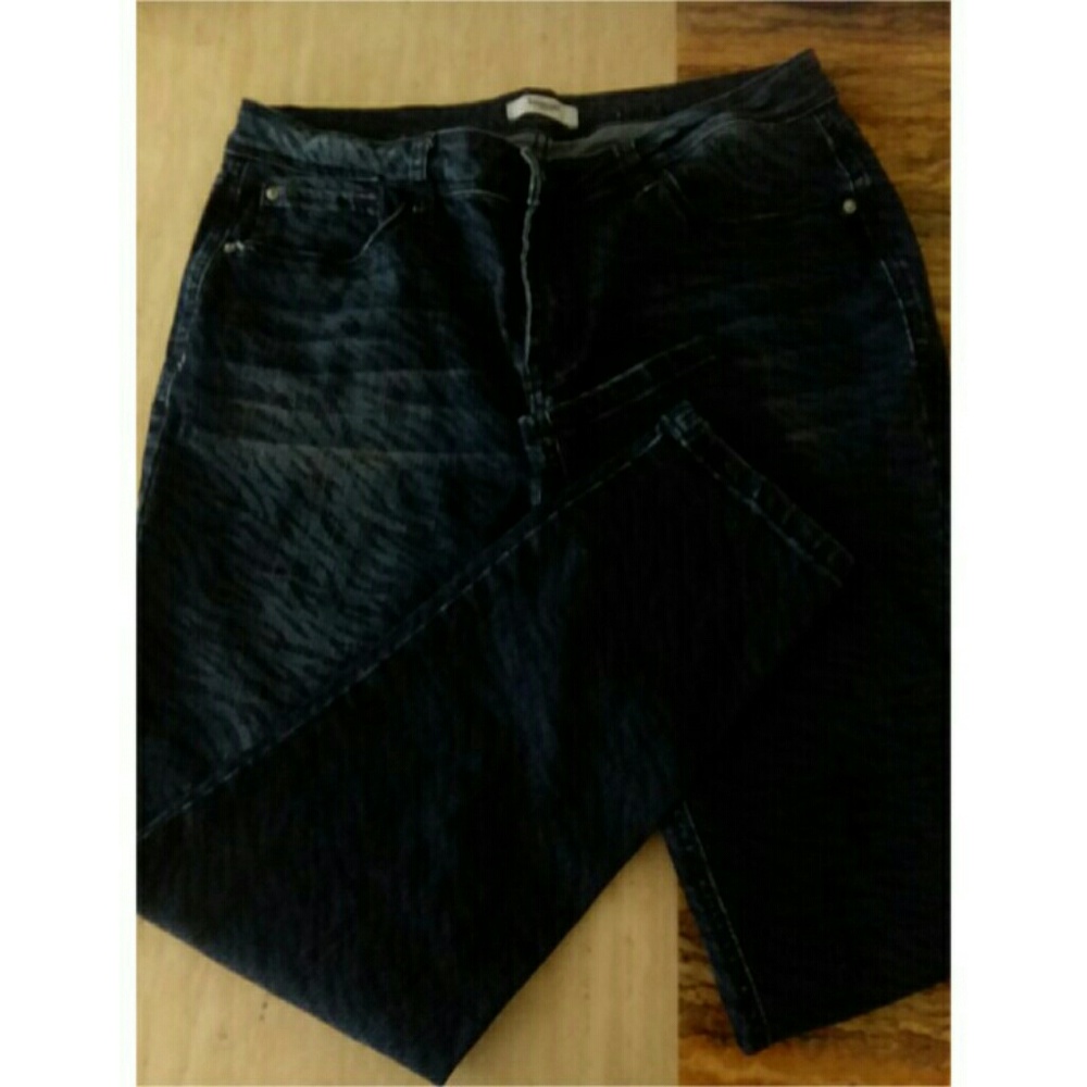 Kenzie Jeans - Zebra Print Jeans